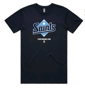 Mens & Kids Sturt Saints Tshirt - Navy (Order now for delivery September 30th)